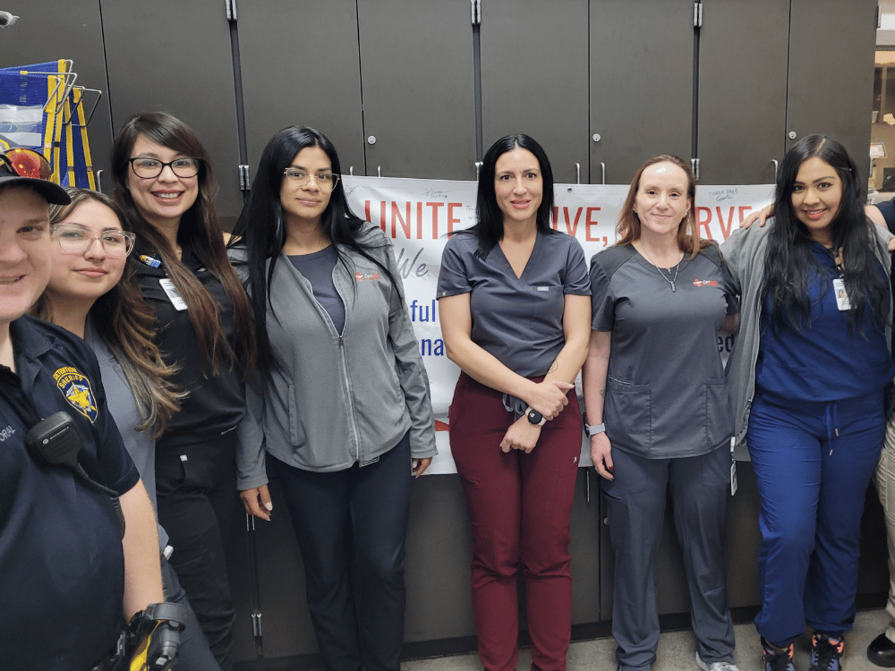 Advancing the Standard of Care in Midland County. Group picture of the current Midland County medical staff.