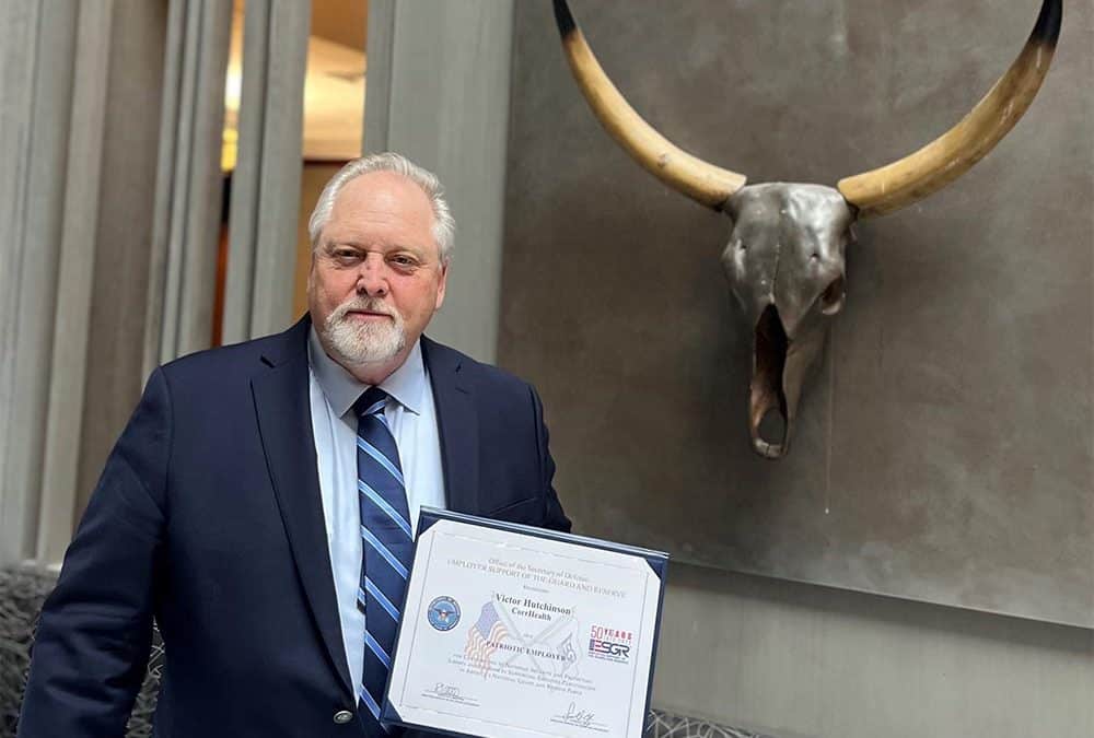 CorrHealth Wins Employer Award for Support of National Guard Reserve