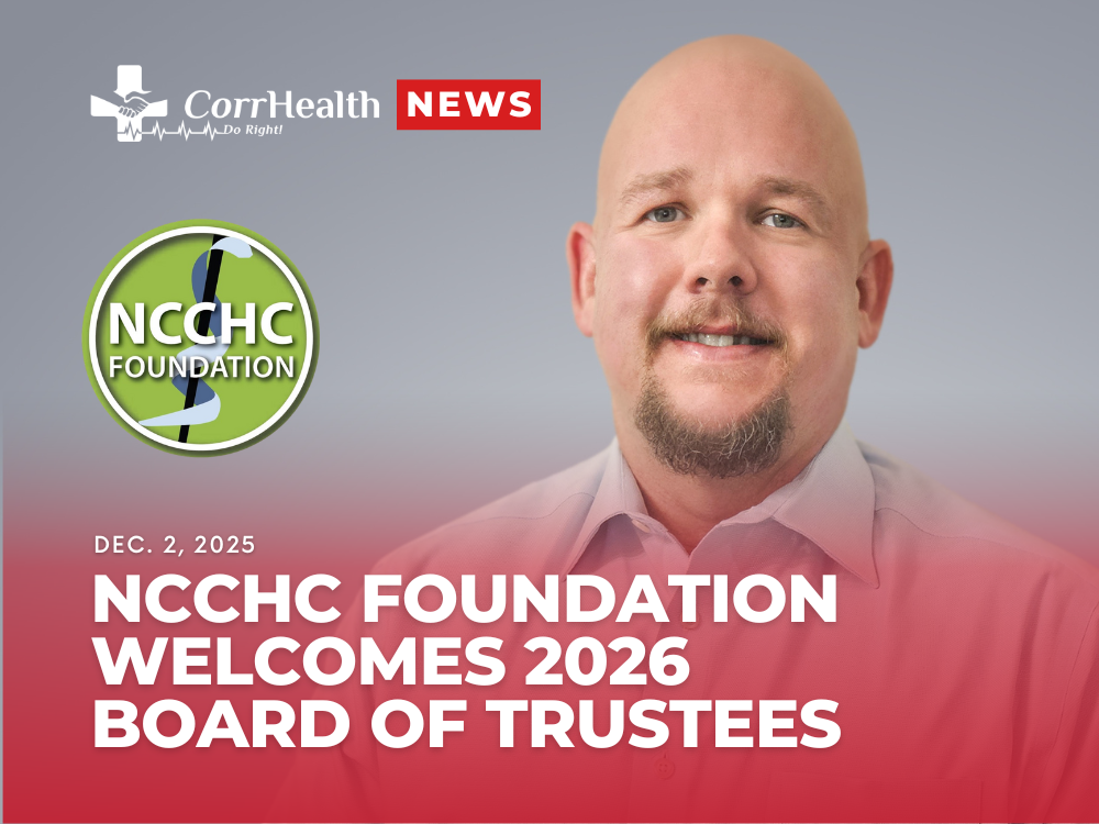 NCCHC Foundation Welcomes 2026 Board of Trustees Press Release Blog Image MK3