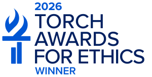Torch Award for Ethics winner 2026