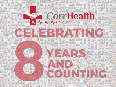 Acknowledging and Celebrating 8 Monumental Years of CorrHealth! Blog Image